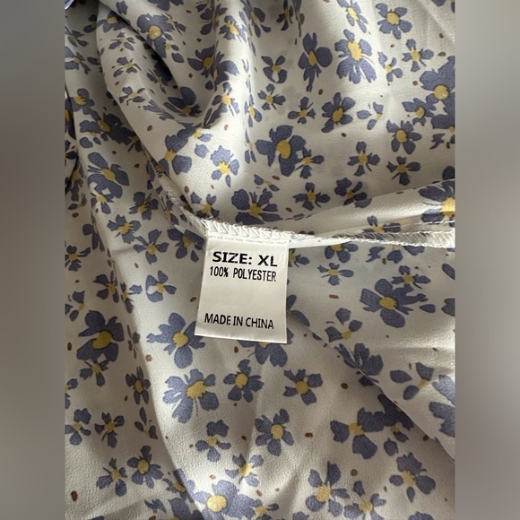 Timber Brooke SS Tie Front Blouse XL - Picture 4 of 4